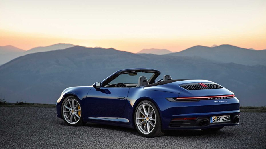 Porsche 911 Cabrio 2019: Tecnología y deportividad con la melena al viento