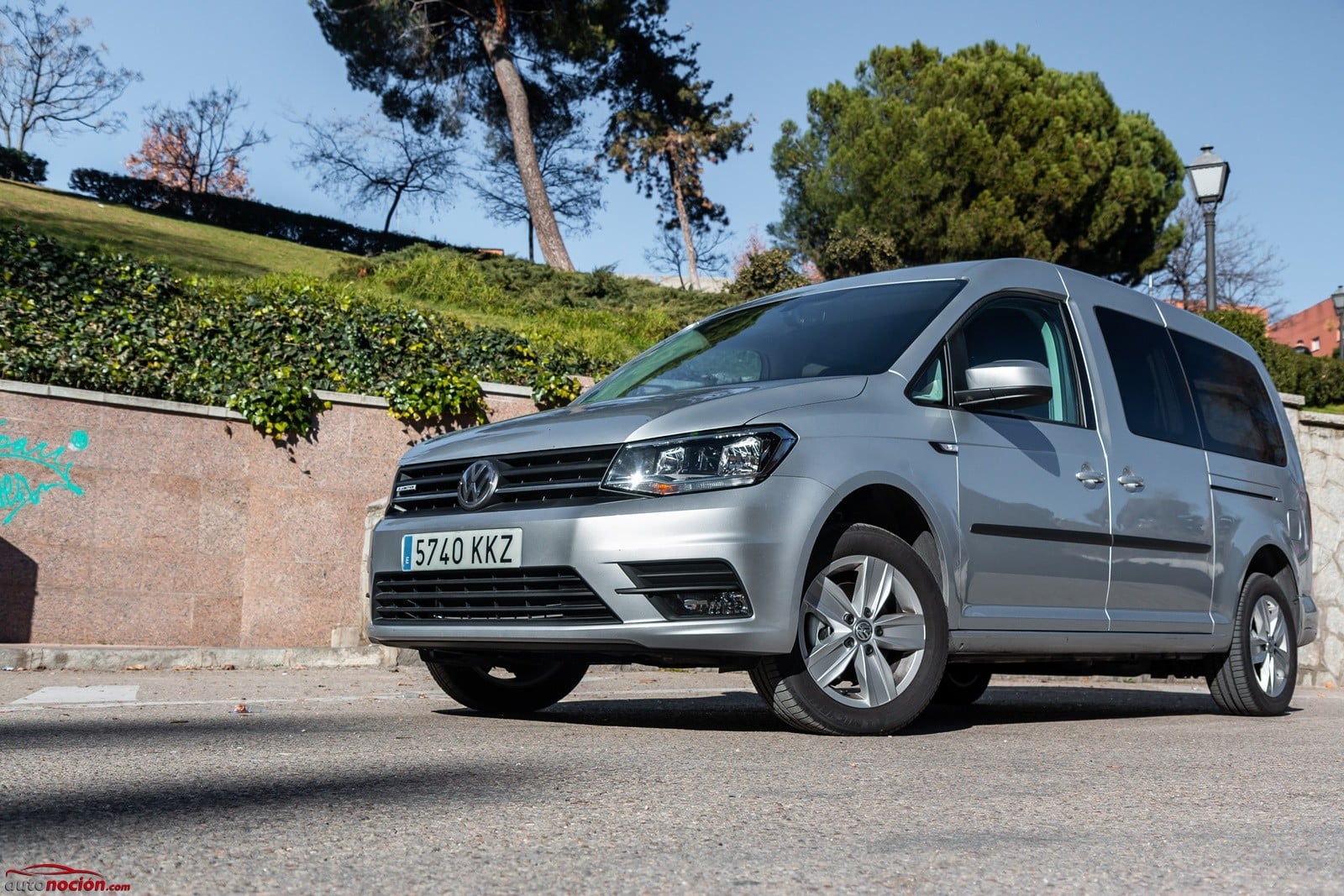 Opinión y Prueba Volkswagen Caddy Maxi GNC 110 CV DSG 2019