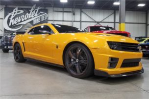 A subasta cuatro Camaro 'Bumblebee' de la saga Transformers