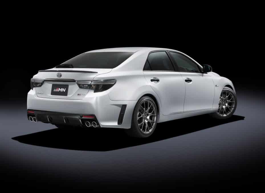 El Toyota Mark X GRMN es una berlina con 318 CV y 380 Nm que solo llegará al mercado japonés