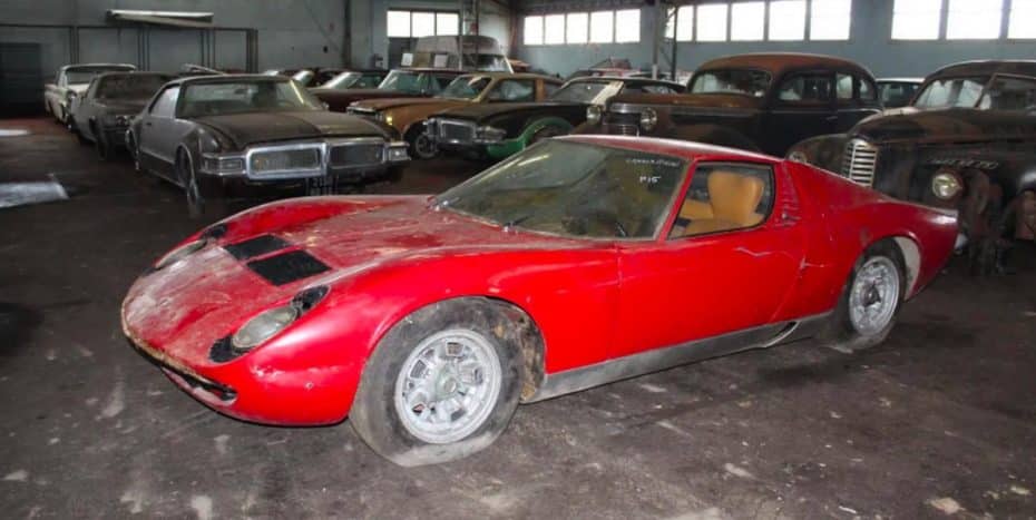 Estas 81 joyas han aparecido en un granero en Francia: Entre ellas un Lamborghini Miura P400