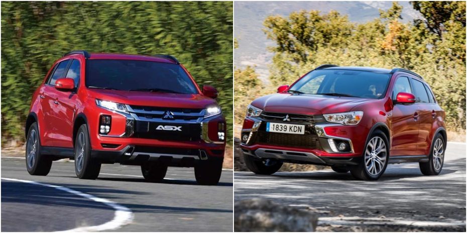 Comparación visual: Juzga tú mismo cuánto ha cambiado el Mitsubishi ASX en su tercer restyling