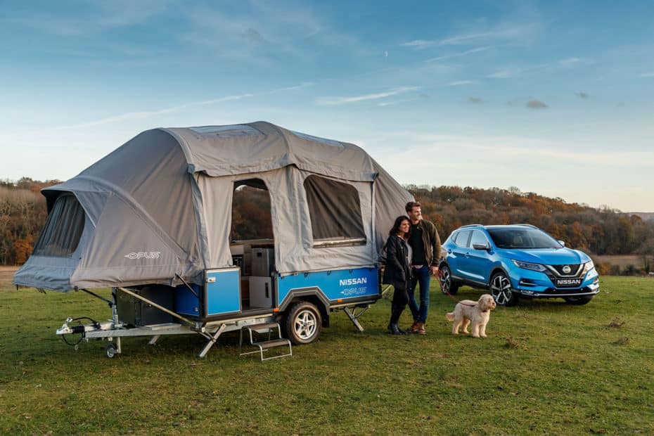 El Nissan x OPUS es la propuesta camper más innovadora: Emplea baterías de coches eléctricos y tiene de todo