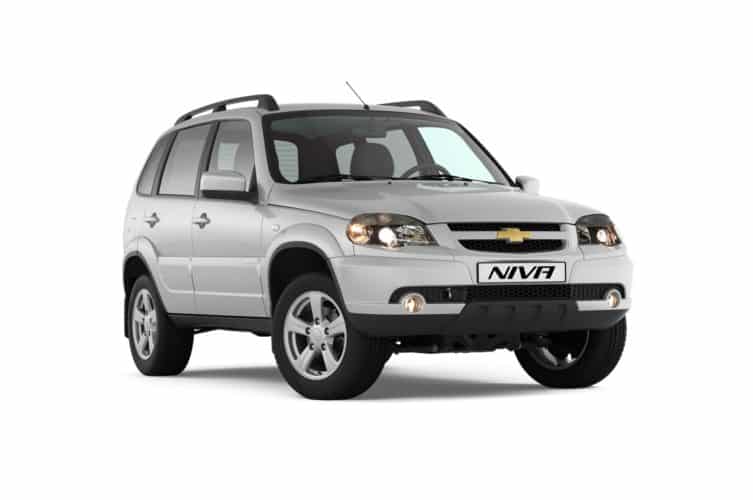 Chevrolet niva цвета кузова