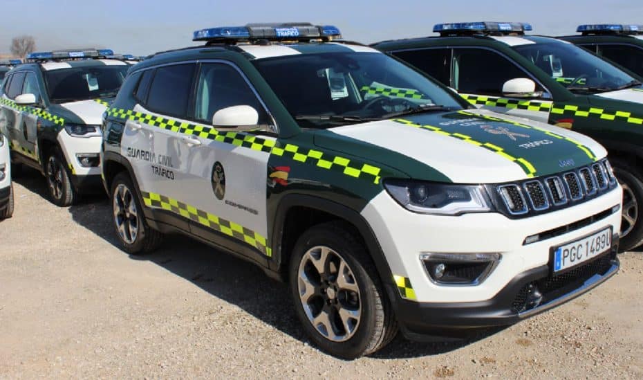 La Guardia Civil de Tráfico estrena flota de gasolina: Jeep Compass 1.4 MultiAir 2 170 CV AWD Aut