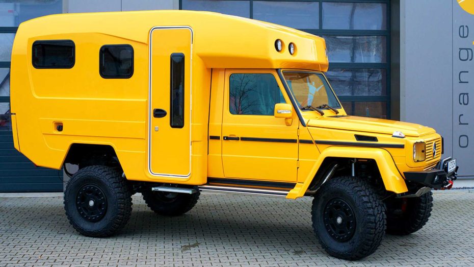 Este Mercedes-Benz Clase G es la camper definitiva para irse de aventuras