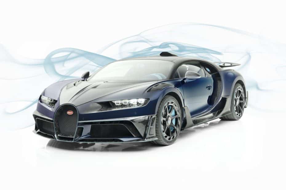 Mansory Centuria: Un salvaje Bugatti Chiron bañado en fibra de carbono