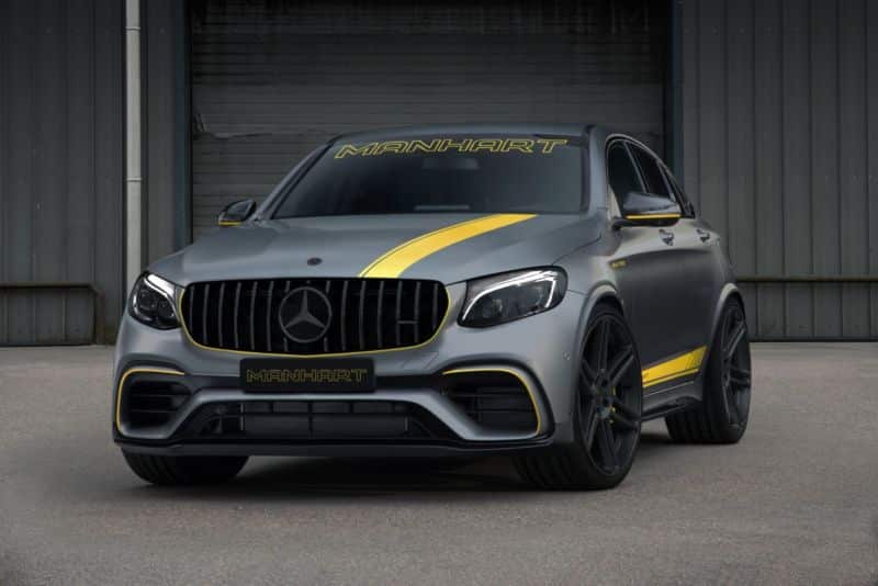 Manhart GLR 700 Coupé: Un Mercedes-AMG GLC 63 4MATIC+ Coupé de aspecto siniestro y 700 CV