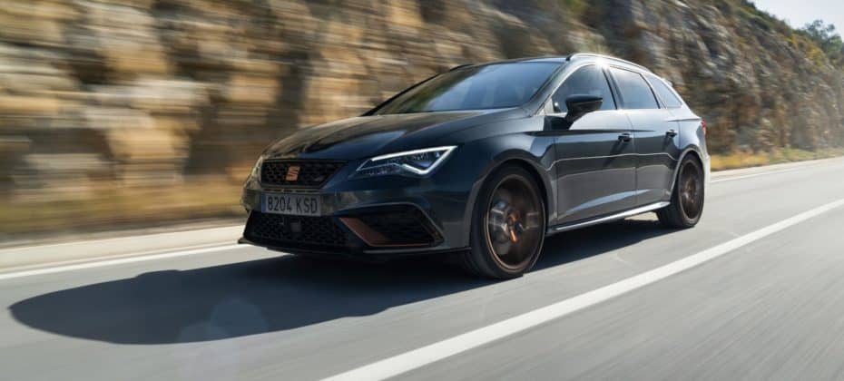 Y ahora el SEAT Leon CUPRA R ST con 370 CV de serie…: 0 a 100 km/h en 4,5 s