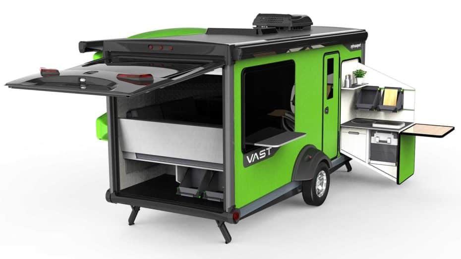 Pequeña, completa y extremadamente modular: Desearás la última camper de SylvanSport Vast