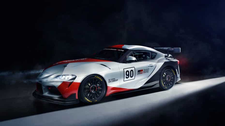 Toyota GR Supra GT4 Concept: La versión de competición del nuevo Supra pronto será una realidad