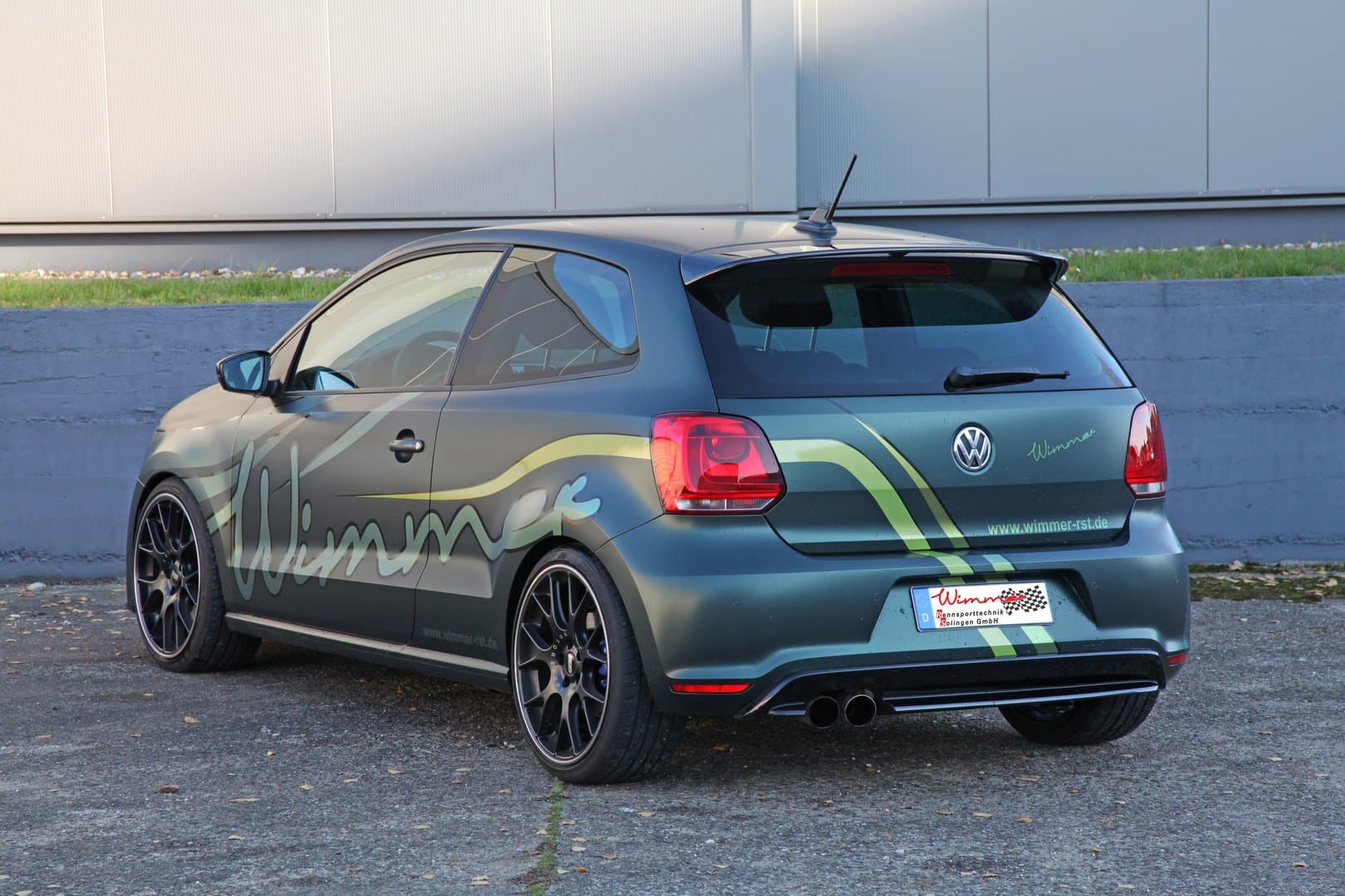 Salvaje Volkswagen Polo R WRC 420 CV por Wimmer Rennsporttechnik