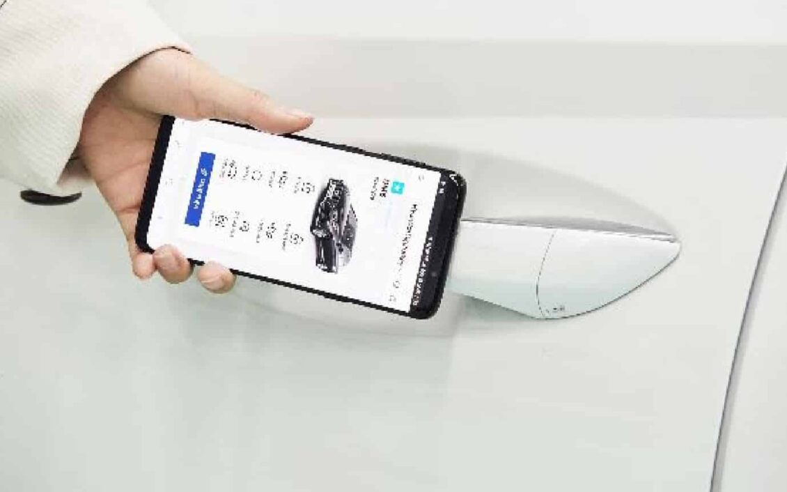 Hyundai anuncia la llegada de la «llave digital»: Abrir el coche con el NFC del móvil