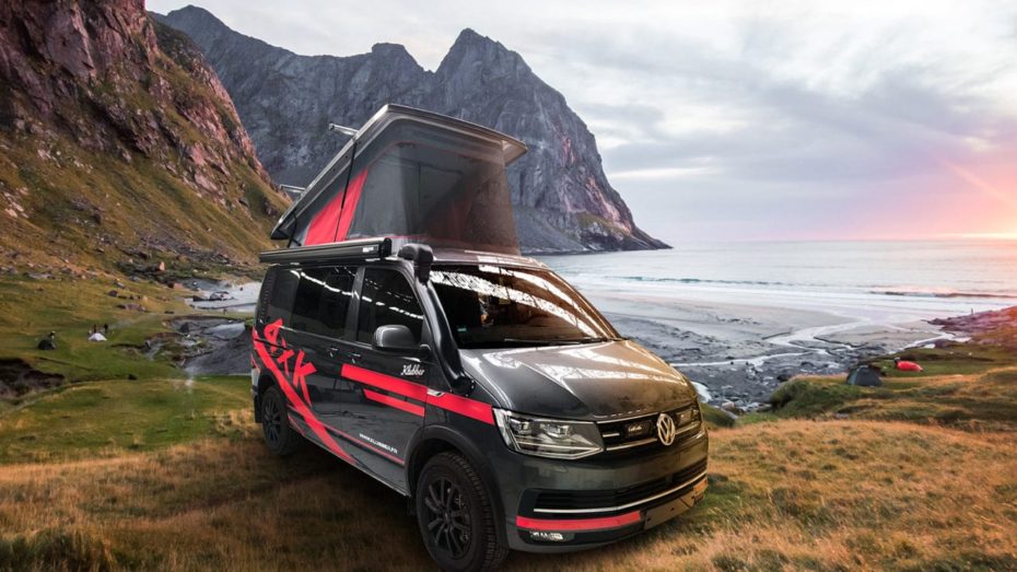 Klubber 4×4 T6 Red Edition: Una Volkswagen California para las aventuras ‘off road’ más extremas