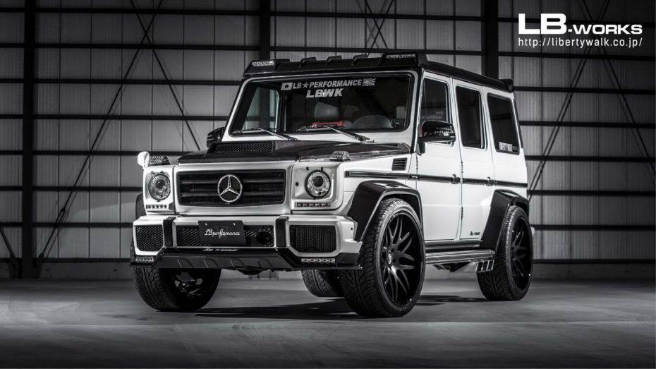 ¿Quién dijo viejo? Liberty Walk vuelve a la carga con un salvaje Mercedes-AMG G63 de anterior generación