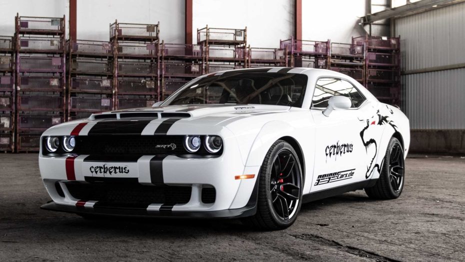 Este Dodge Challenger SRT Hellcat se llama Cerberus y esconde 173 CV adicionales en su V8