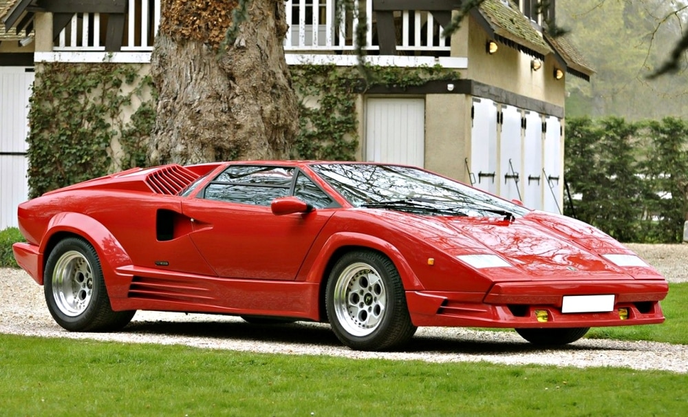 La Lamborghini Countach de Rod Stewart à vendre