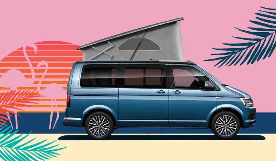 Hacerte con una Volkswagen California de renting por 390 + IVA puede ser una buena idea