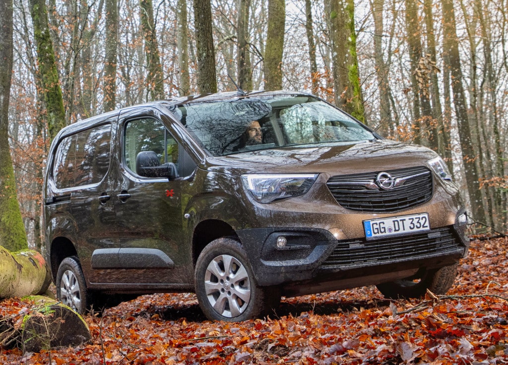 El Opel Combo Cargo estrena tracción total