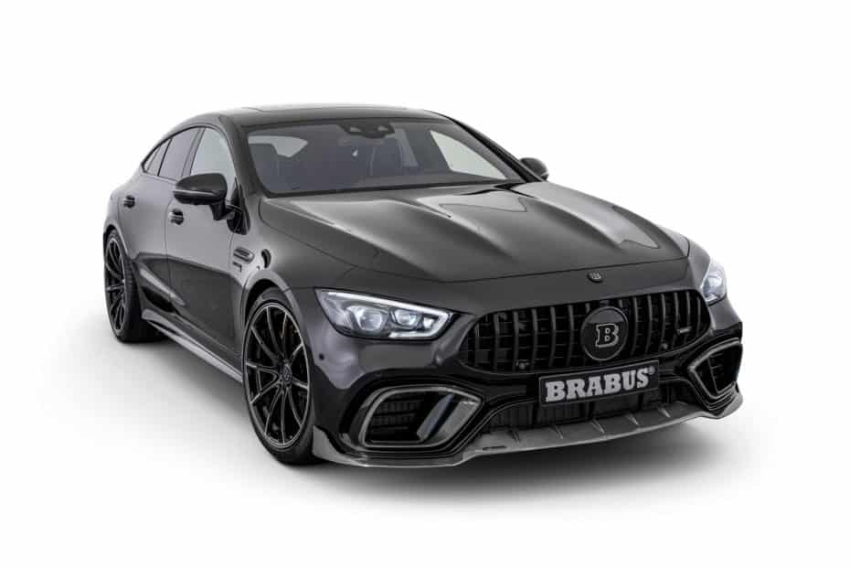 El Mercedes-AMG GT 4 puertas Coupé con 161 CV y 100 Nm extra de BRABUS es, sencillamente, espectacular