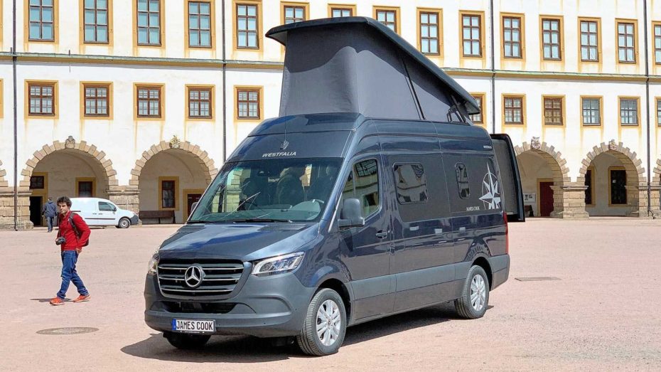 Vuelve la Mercedes-Benz Sprinter James Cook de Westfalia: Muy equipada y con carrocería extensible