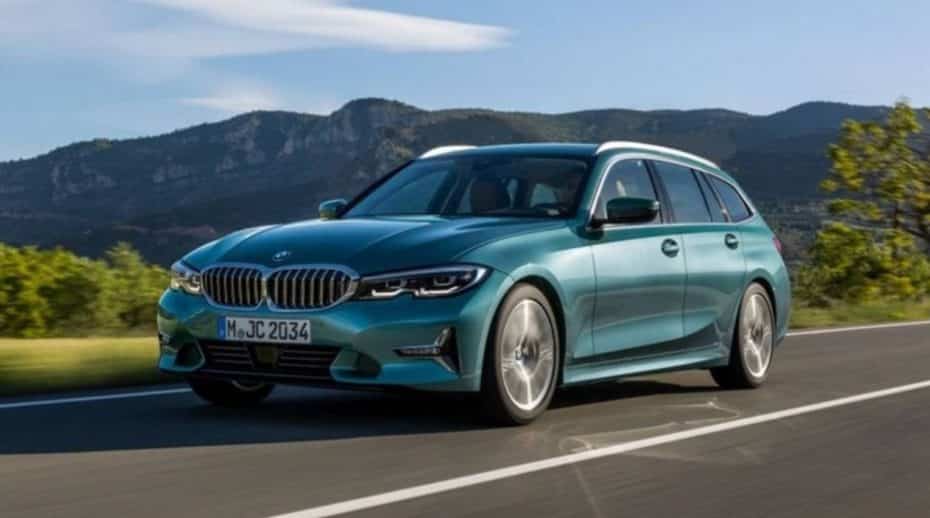 ¿Filtrado?: Primeras imágenes del BMW Serie 3 Touring…