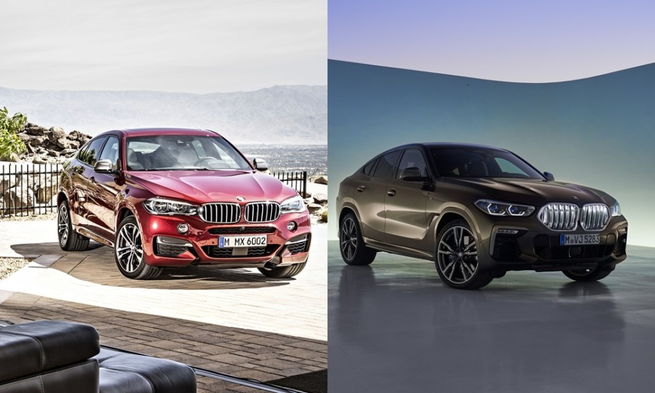 Comparación visual: Juzga tú mismo si el BMW X6 2019 ha cambiado a mejor… o no