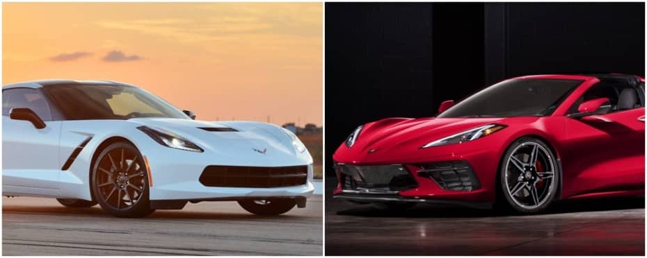 Comparación visual Chevrolet Corvette Stingray 2020: ¿Realmente los cambios son a mejor?