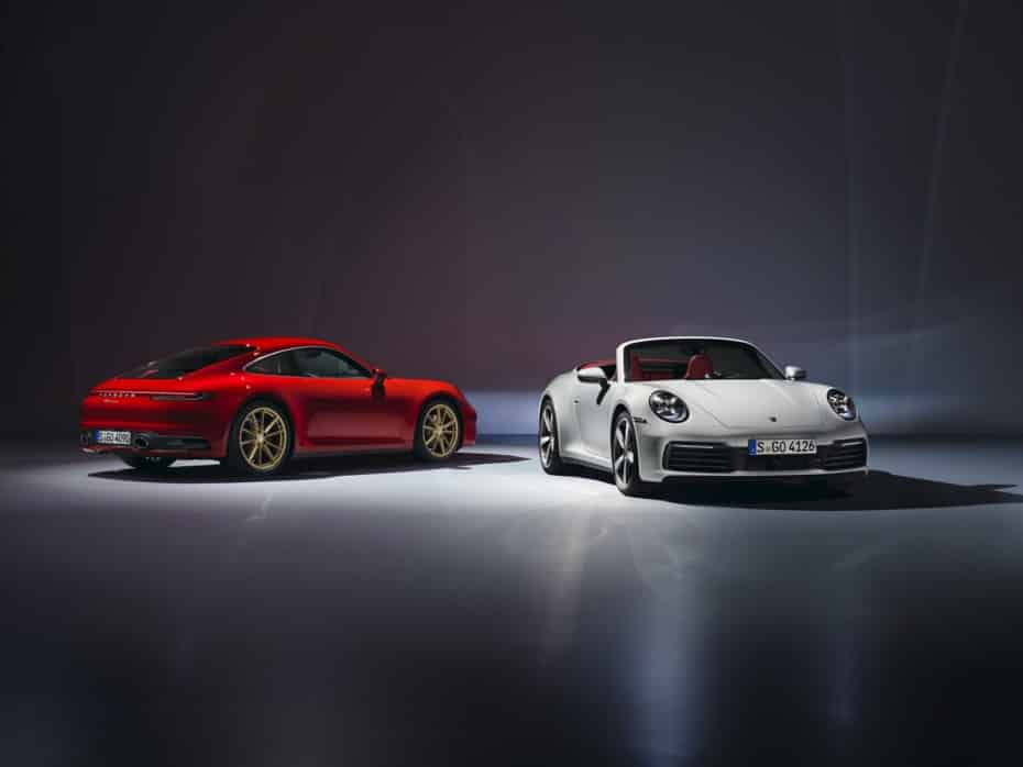 Porsche 911 Carrera Coupe y 911 Carrera Cabriolet: Las versiones de acceso, desde 120.458 euros