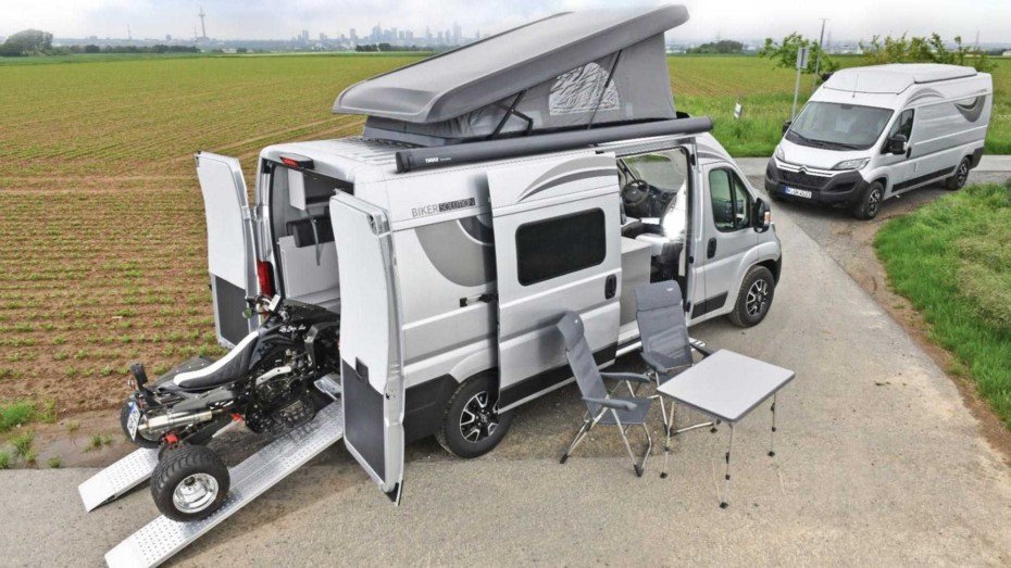 Citroën Jumper Biker Solution Multi: Listo para llevar a toda la familia de acampada con sus «juguetes»