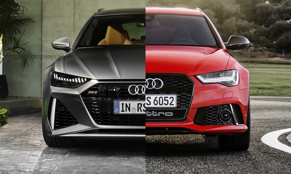 Comparación visual: Juzga tú mismo cuánto ha cambiado el Audi RS6 Avant 2019