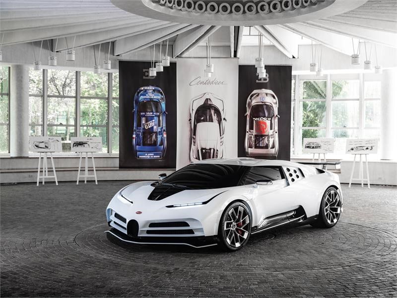 ¡Filtrado! Bugatti Centodieci: Así es el homenaje de la compañía al mítico EB110