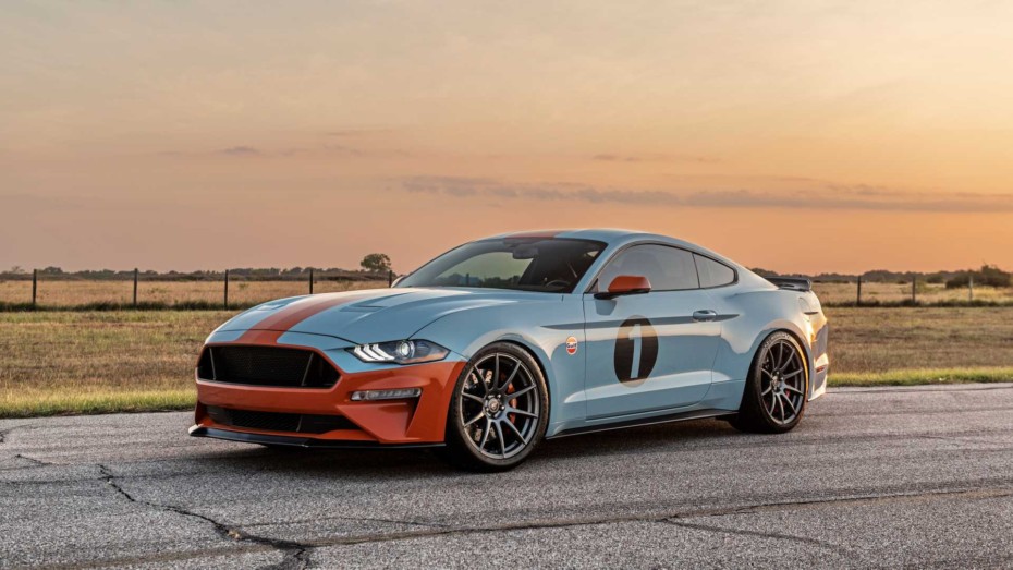 Ford Mustang Gulf Heritage Edition: Un clasicazo que llega con más de 800 CV bajo el capó