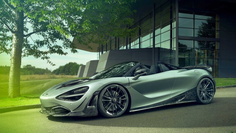 Dieta rica en fibra de carbono y 817 CV para el McLaren 720S Spider de Novitec