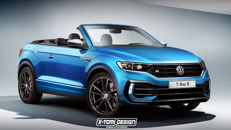 ¿La mejor forma de combinar tres conceptos? Un Volkswagen T-Roc R Cabrio con 300 CV bajo el capó