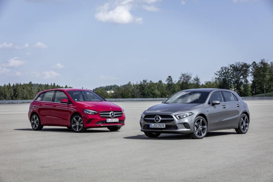 Nuevos Mercedes Clase A y Clase B con motorización híbrida enchufable