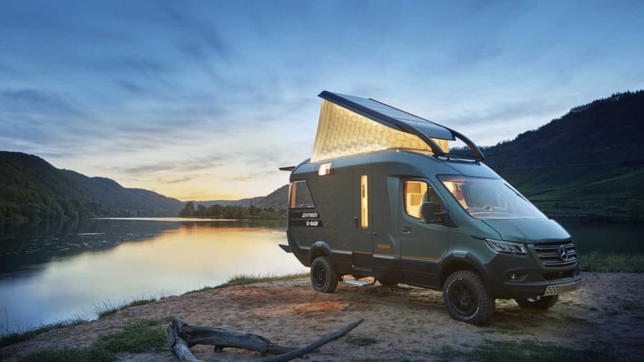 Hymer VisionVenture Concept: Si este es el futuro de las autocaravanas, póngame tres