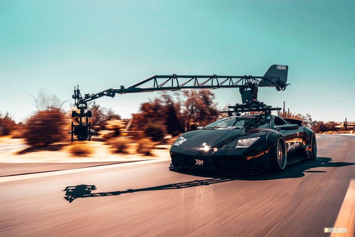 Este Lamborghini Murciélago de Liberty Walk convertido en coche cámara no te va a defraudar