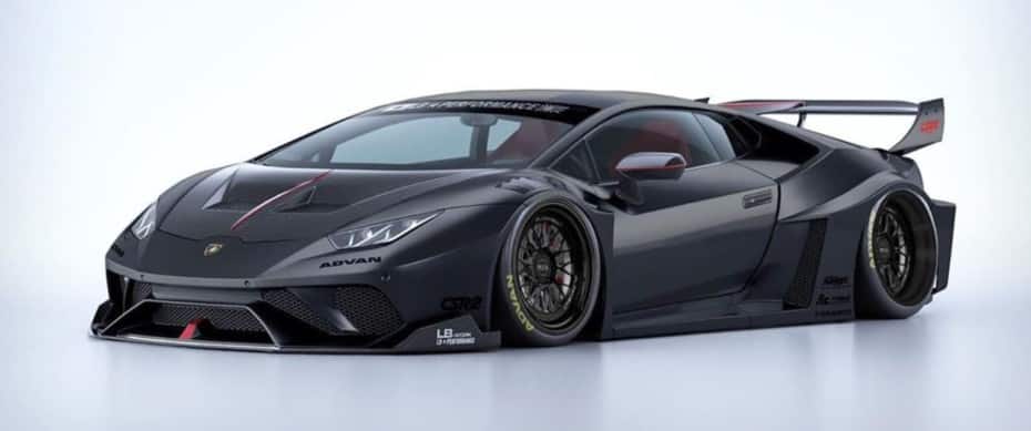 Así es lo último de Liberty Walk, un Lamborghini Huracan impresionante