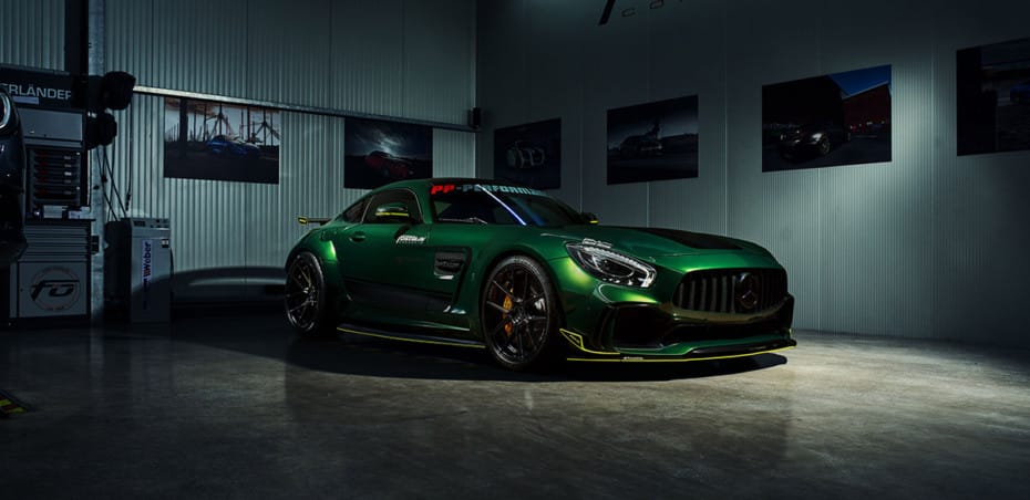 Olvida las sutilezas, el Mercedes-AMG GT R de Fostla es una bestia amenzante