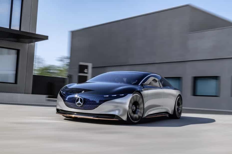 Mercedes-Benz Vision EQS: Un diseño espectacular, una batería de 100 kWh y 700 km de autonomía