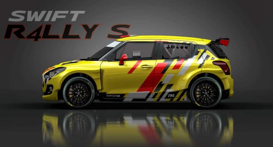 Suzuki Swift R4LLY S: Un aspecto espectacular para el Swift de competición