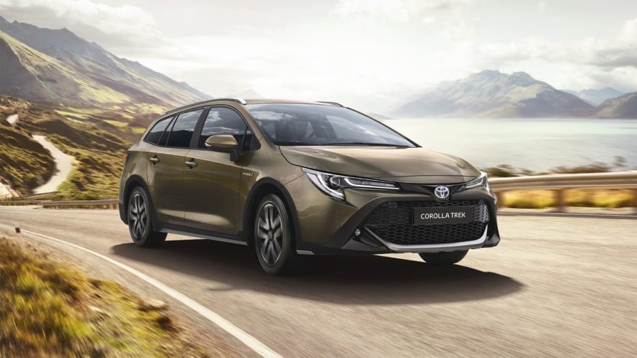 Nuevas imágenes del Toyota Corolla Trek, la versión «aventurera»