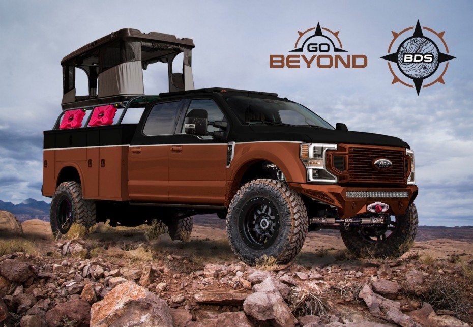 La gama Super Duty de Ford también se apunta al SEMA Show 2019 con brutales propuestas