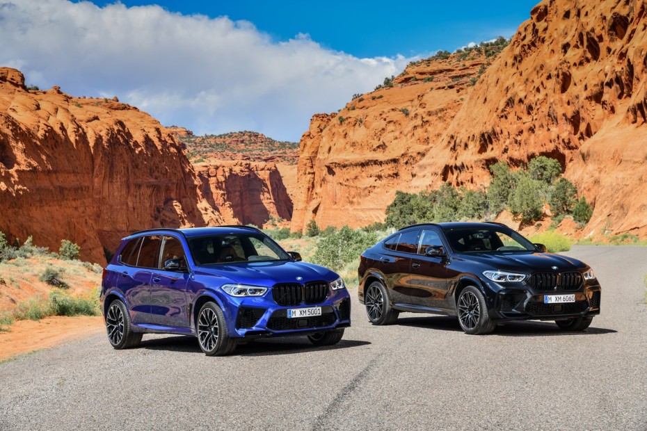 Los BMW X5 M y BMW X6 M debutan con hasta 625 CV en las versiones Competition