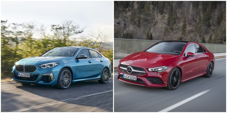 Comparativa visual: ¿BMW Serie 2 Gran Coupé o Mercedes-Benz CLA?