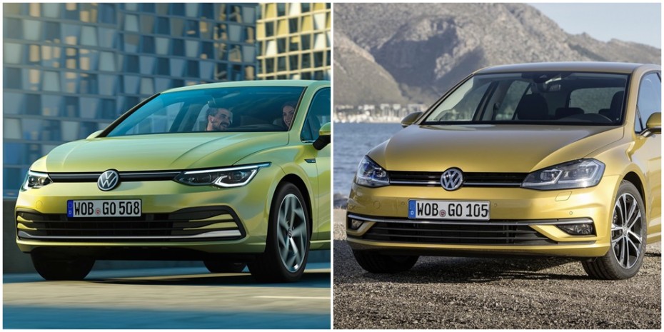 Comparativa visual Volkswagen Golf 2020: Juzga tú mismo lo poco que ha cambiado el compacto