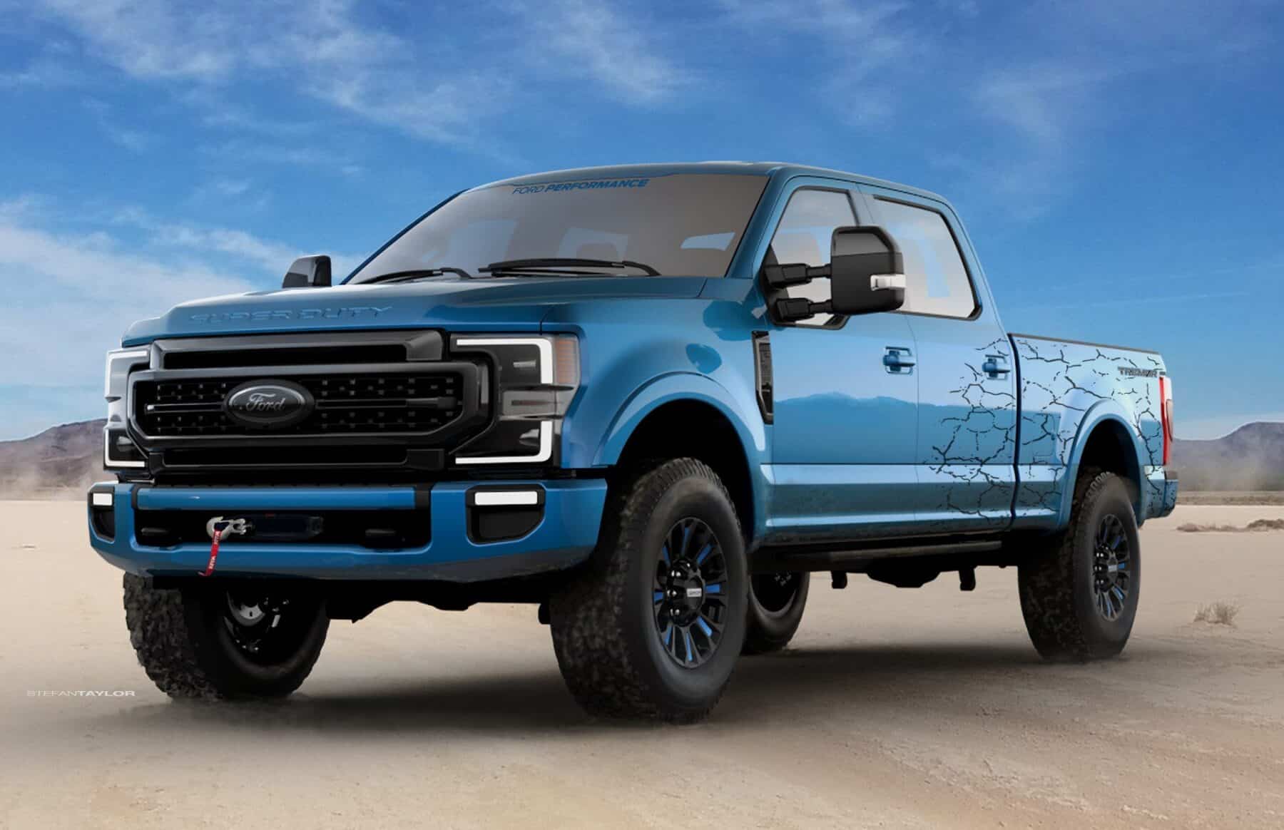 La gama Super Duty de Ford también se apunta al SEMA Show 2019 con