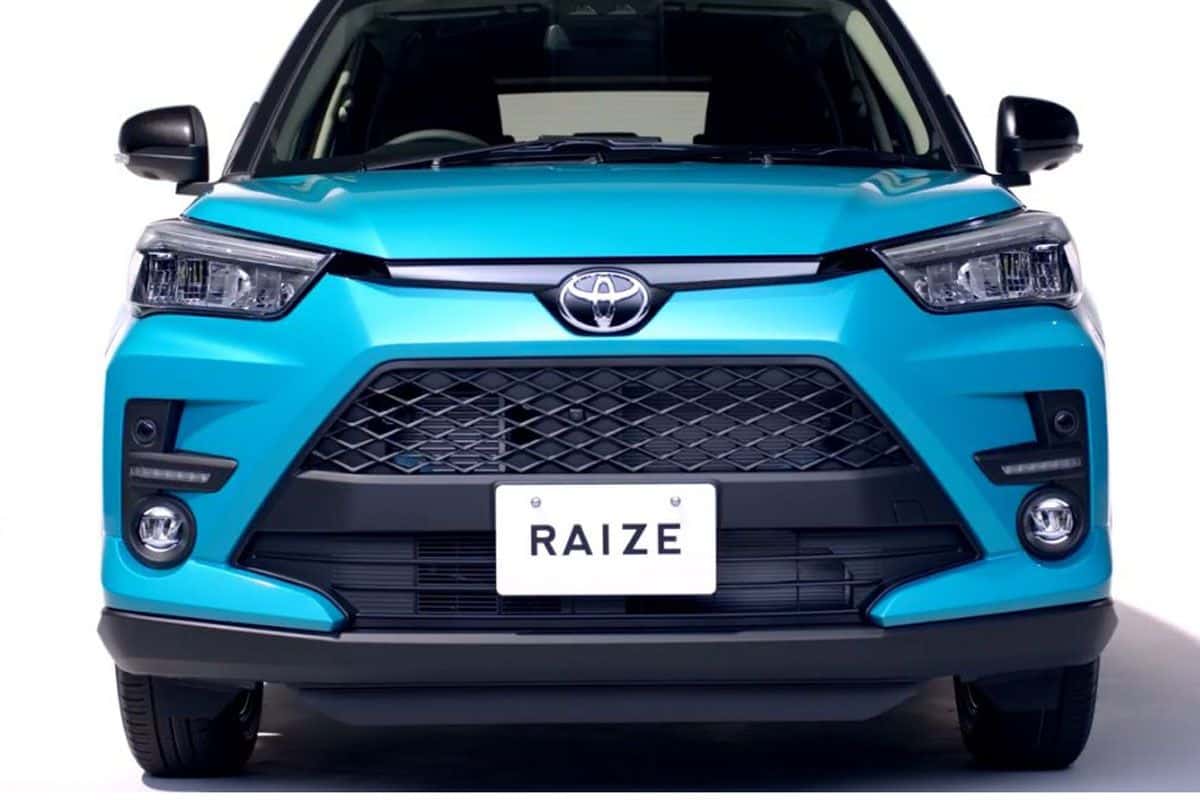 Toyota raize габариты