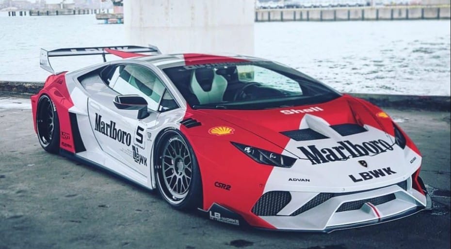 El kit de Liberty Walk para el Lamborghini Huracán cuesta bastante más que un Gallardo usado